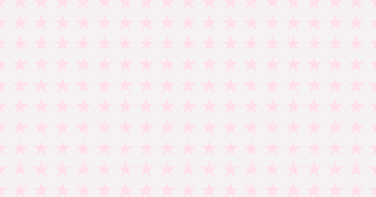 柔らかい色の星柄背景素材（ピンク）