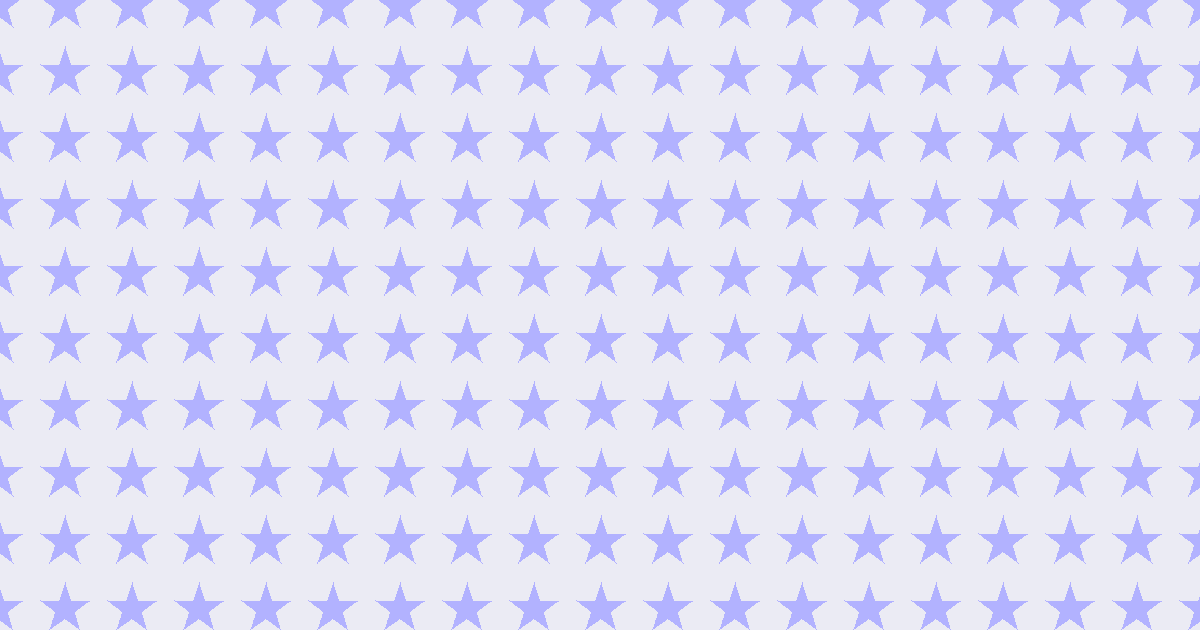 柔らかい色の星柄背景素材（ブルー）
