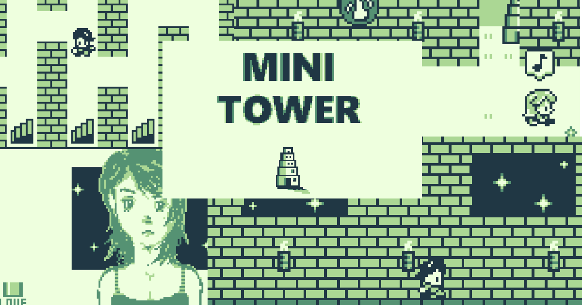 GB Studioで作ったミニゲーム「MINI TOWOR」