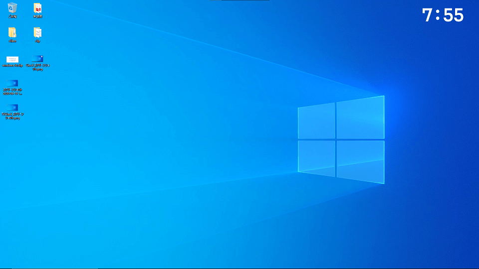 Windows10 デスクトップの背景に馴染むオススメ時計アプリ One Notes