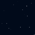 夜空・星空背景のCSSアニメーションサンプル