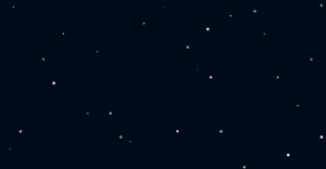 夜空・星空背景のCSSアニメーションサンプル