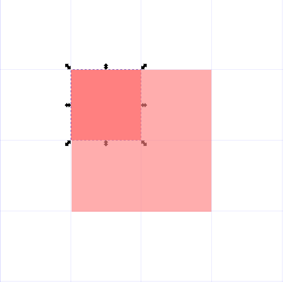 Inkscape アスペクト比を固定して拡大 縮小する One Notes