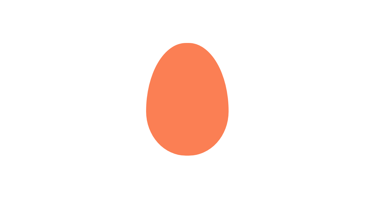 Css たまご型 Egg の作り方 One Notes