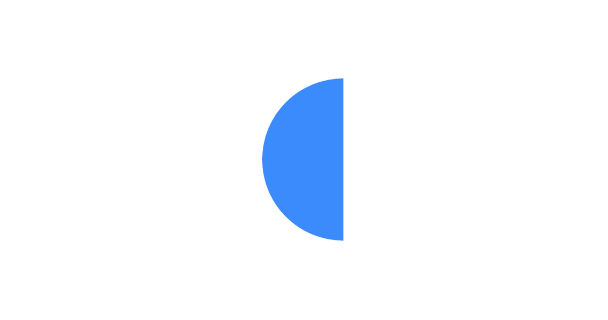 CSS | 半円・半月（Semicircle、Half moon）の作り方
