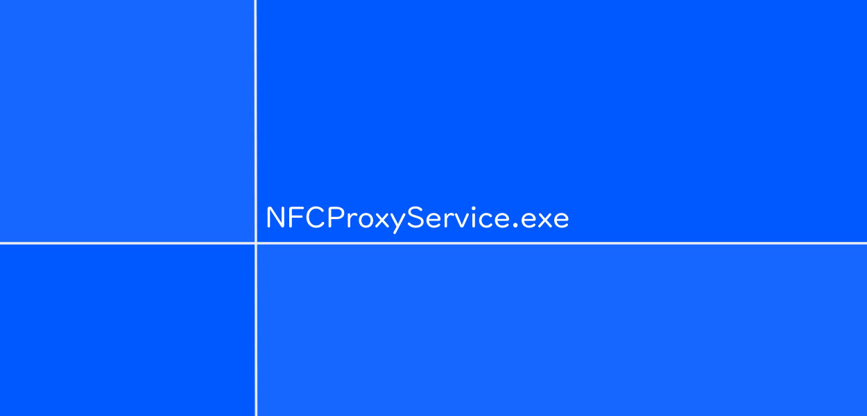 NFCProxyService.exeとは、NFCでデバイスとのやりとりを仲介するシステム