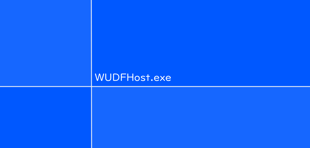 WUDFHost.exeとは、デバイスドライバを実行するためのフレームワーク