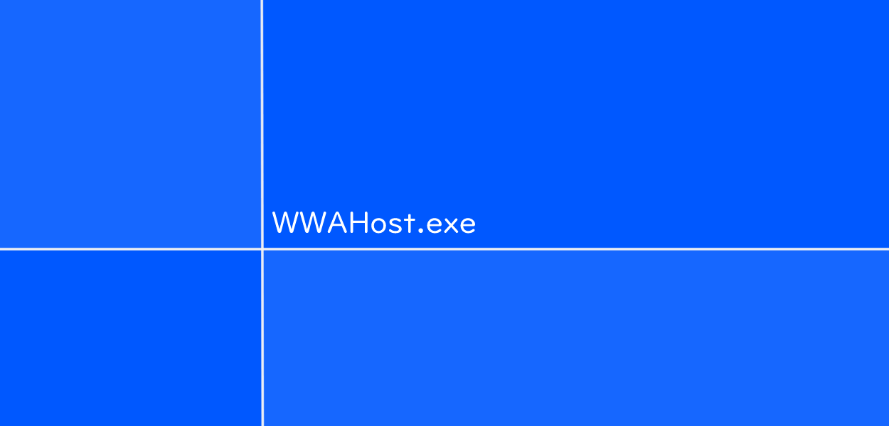 WWAHost.exeとは、WWAのホストアプリケーションです