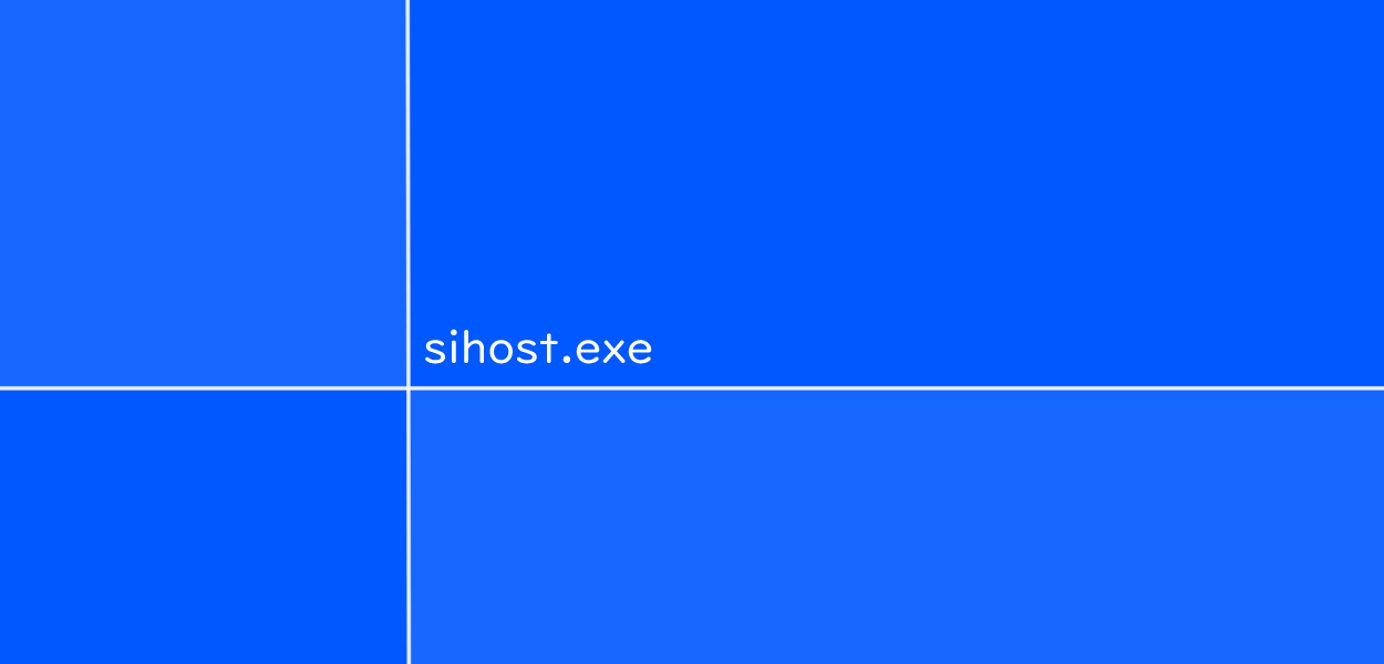 sihost.exeとは、デスクトップでのユーザーインターフェイスを管理する、CPU使用率が高い場合など