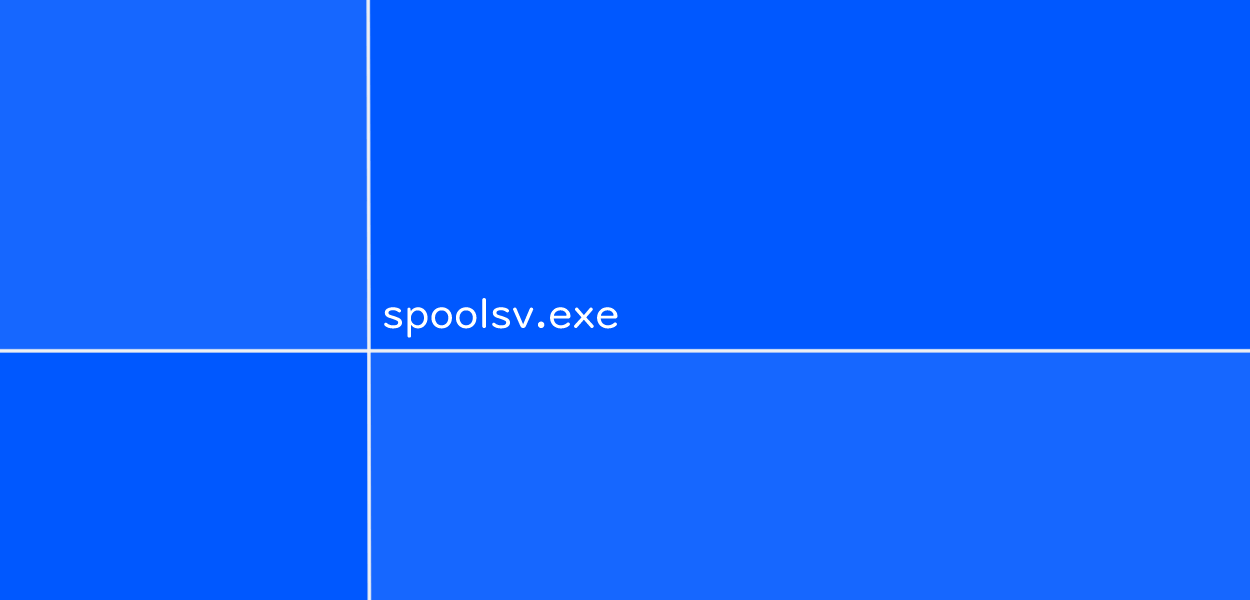 spoolsv.exeとは、Print Spooler（プリントスプーラ）の実行ファイルです