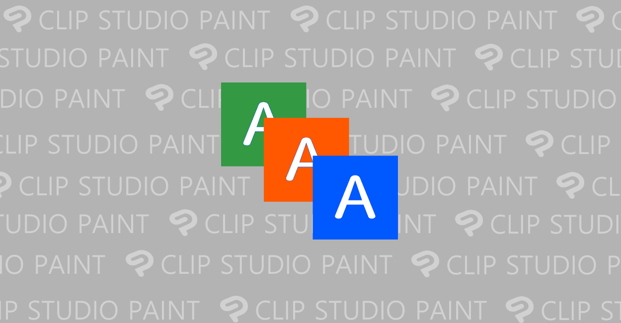 Clip Studio Paint 複数のテキストレイヤーをまとめる方法 One Notes