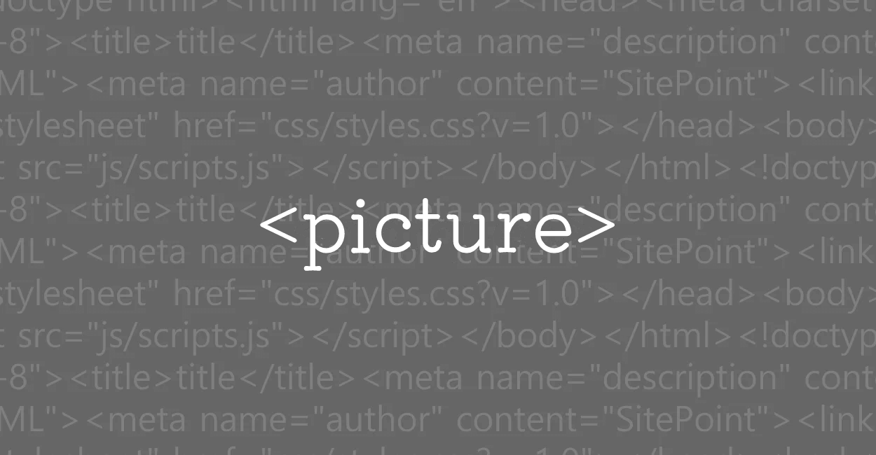 HTML | pictureタグで画像を表示する