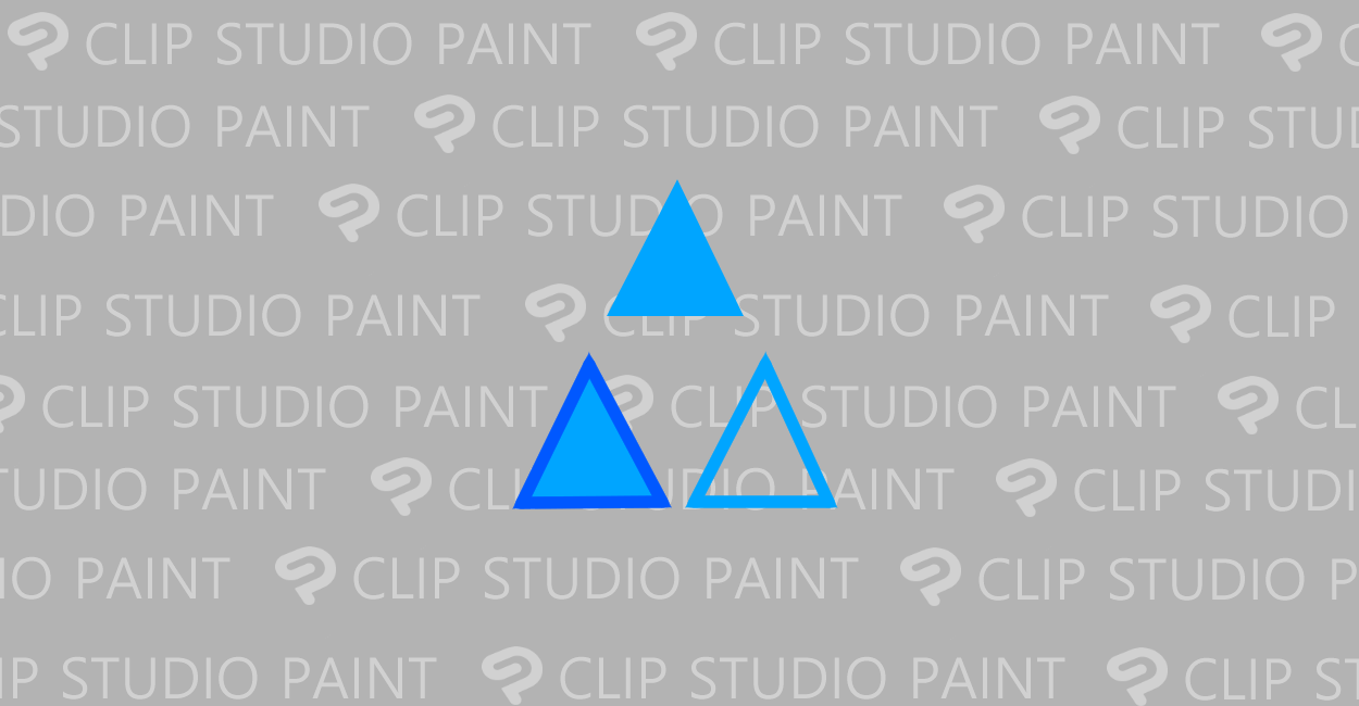 CLIP STUDIO PAINT | 三角形・正三角形を描く簡単な方法