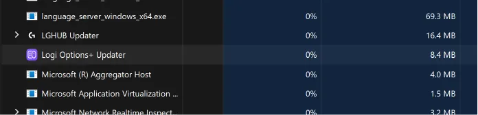 Logi Options Updater